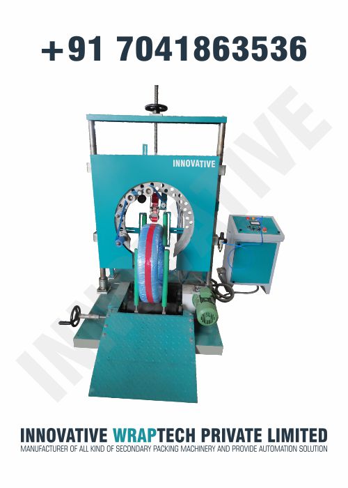 Automatic Tyre Wrapping Machine for stretch film packaging of tyres
