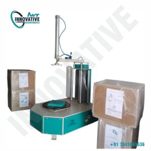 Box Stretch Wrapping Machine With Top Holding & Pre-Stretch