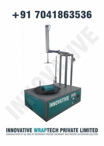 Simple Box Stretch Wrapping Machine With Holding system