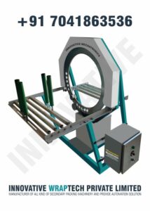 Manual and Automatic Orbital Stretch Wrapping Machine