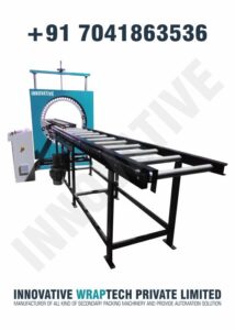 Door Manual Orbital Stretch Wrapping Machine