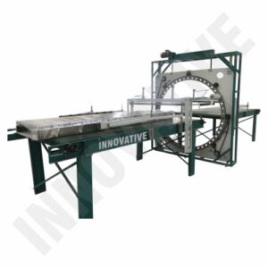 Heavy Duty Big Ring Stretch Wrapping Machine for packaging oversized industrial products with stretch film